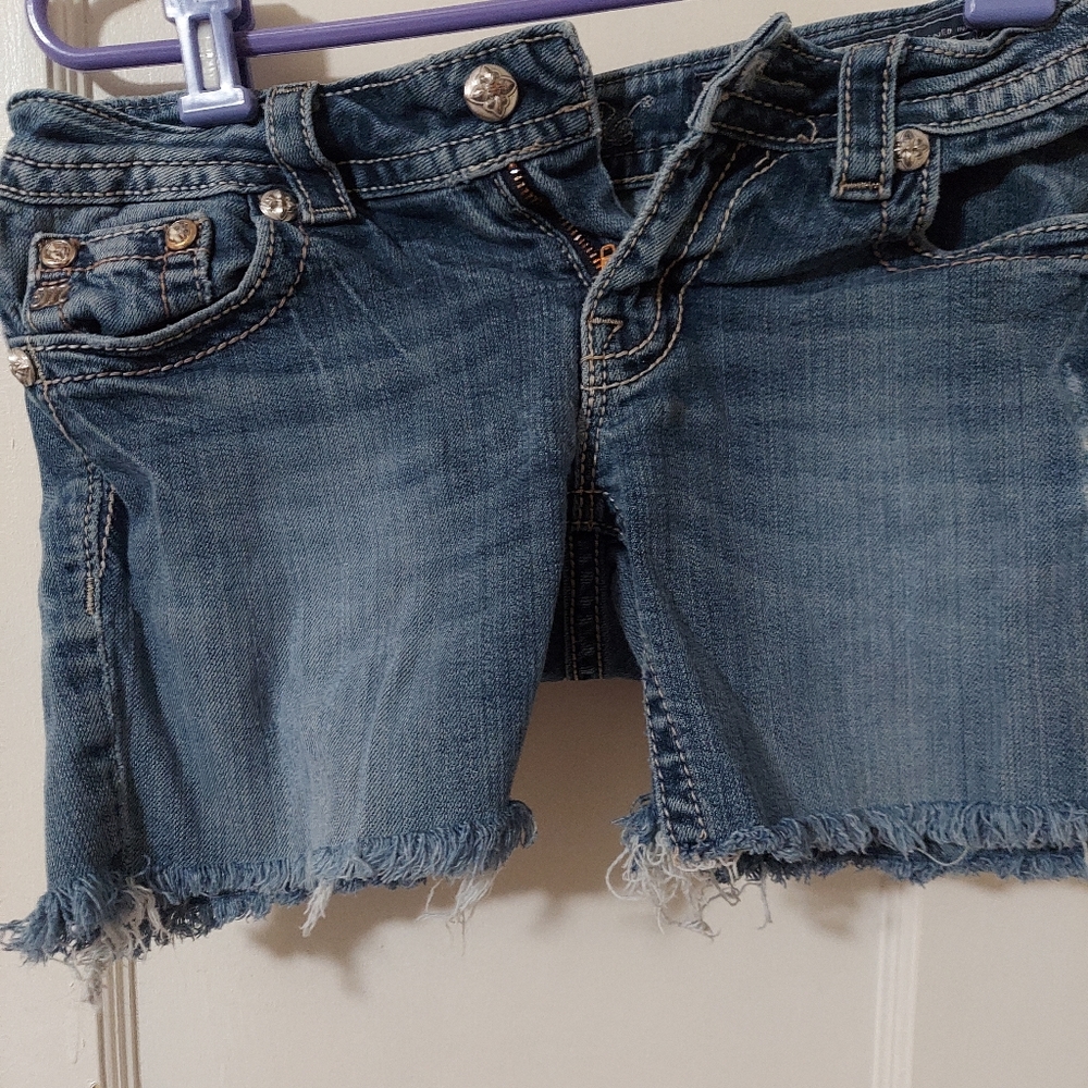 Size 27 Miss Me cutoffs